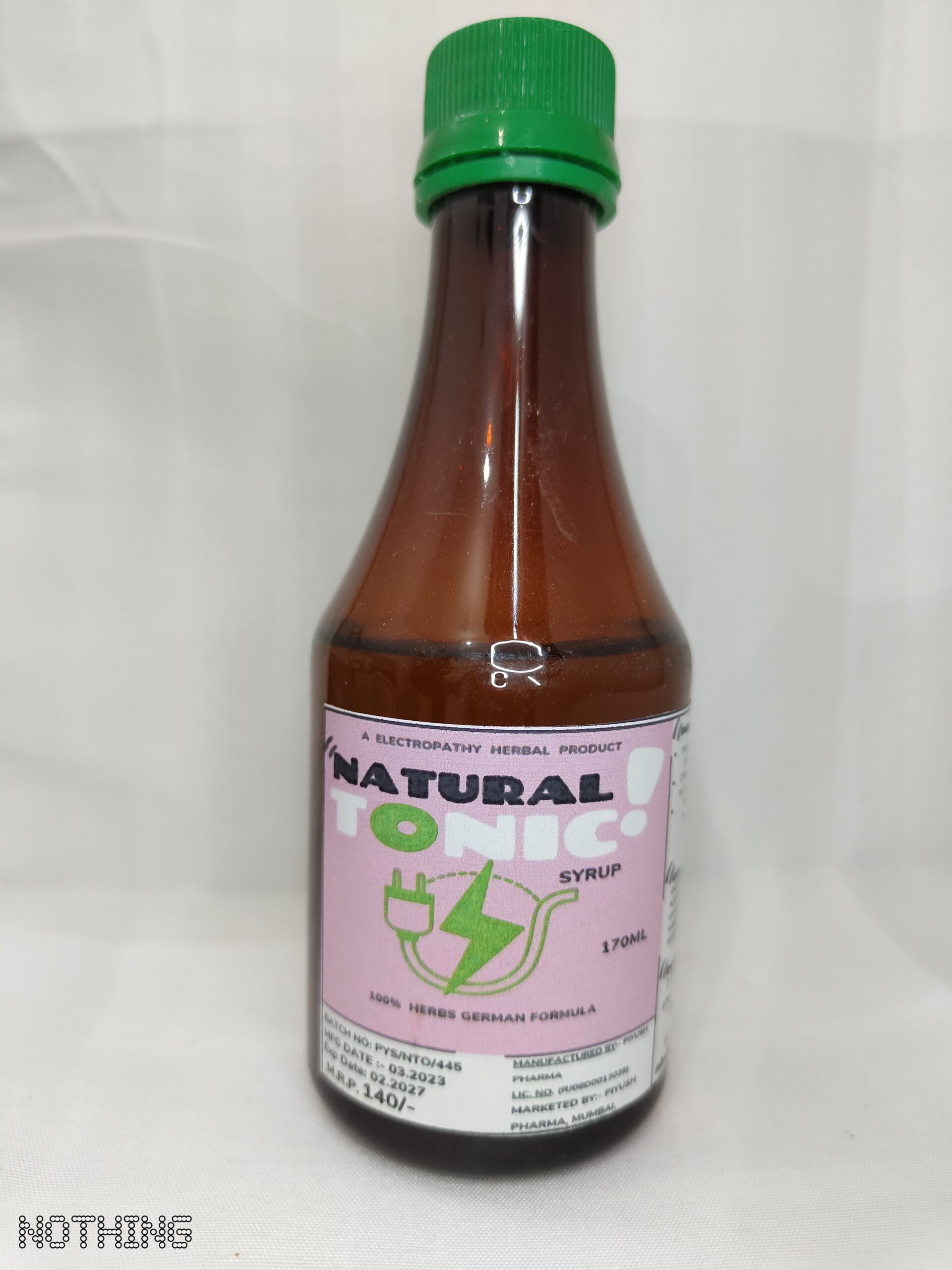 NATURAL TONIC SYRUP