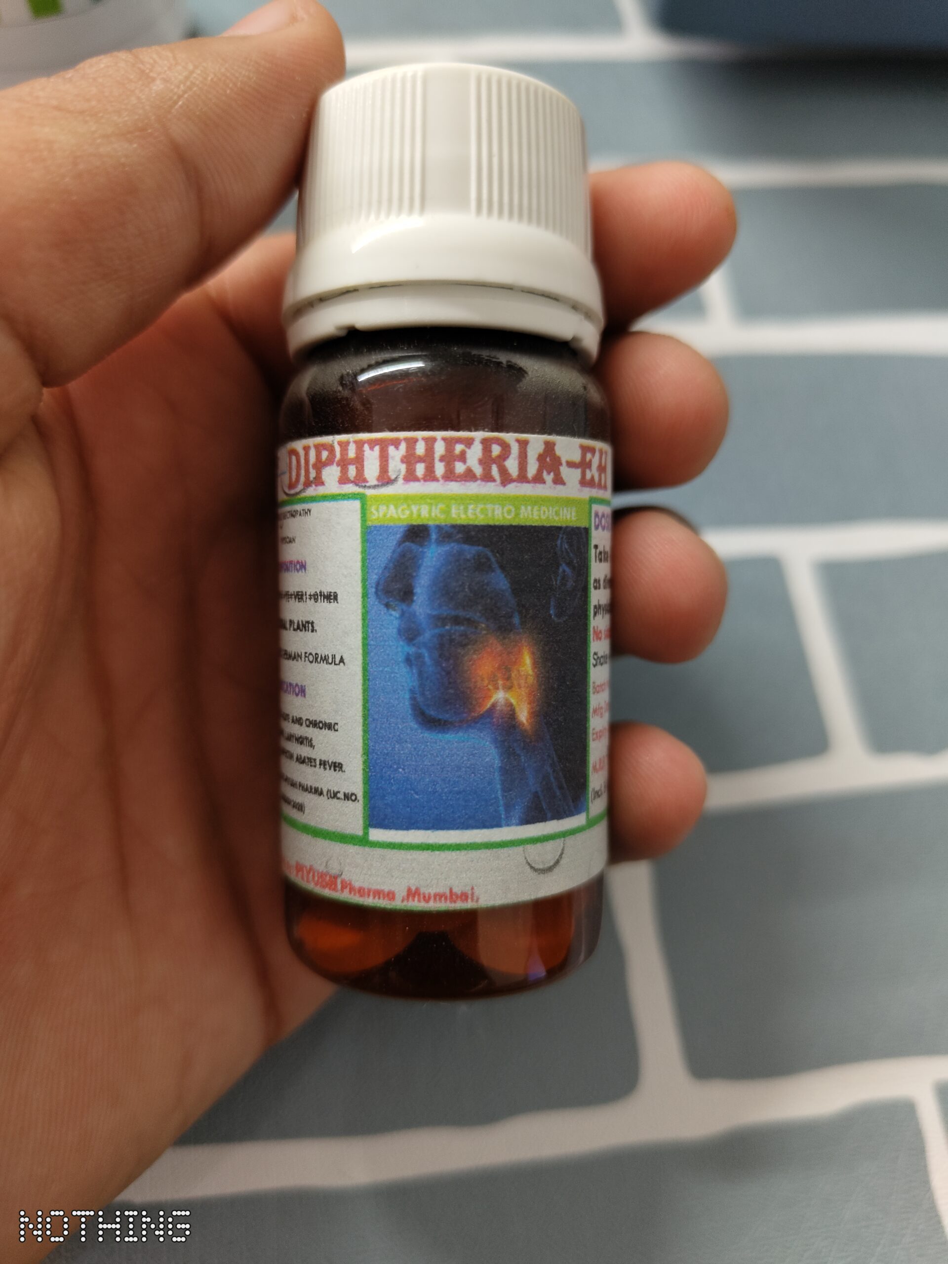 DIPHTHERIA-EH TAB.