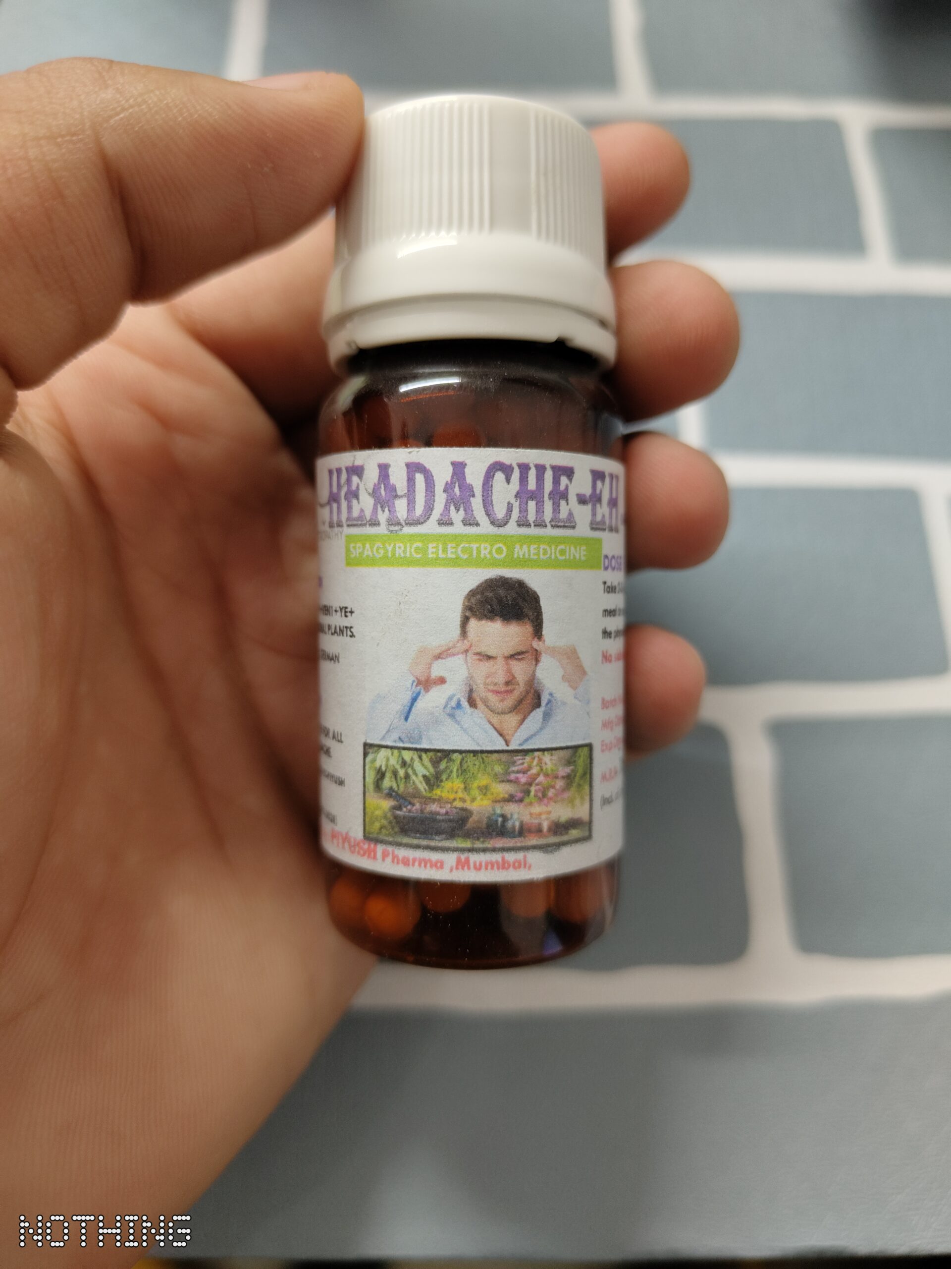 HEADACHE-EH globules