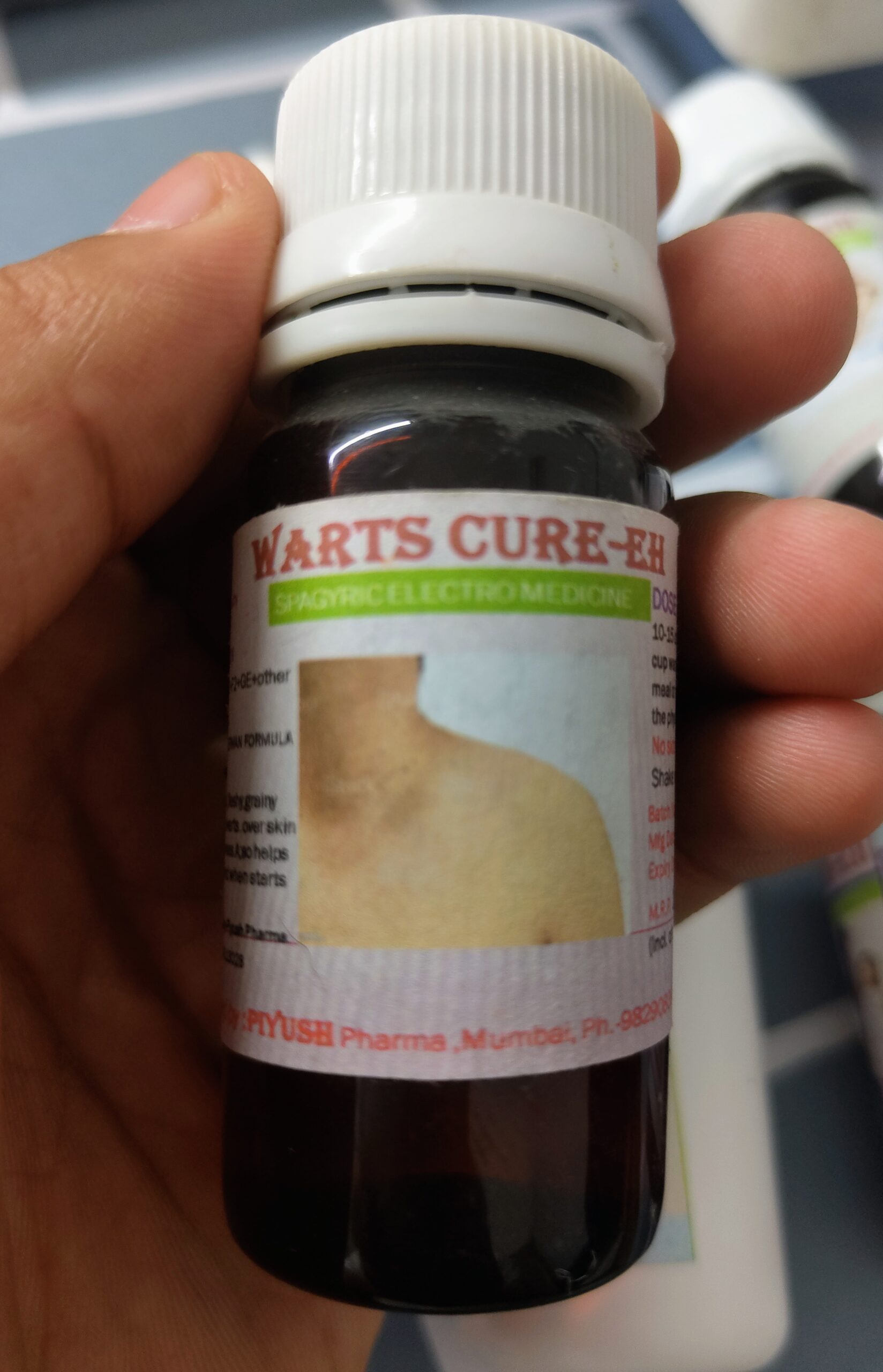 WARTS CUR-EH DROP