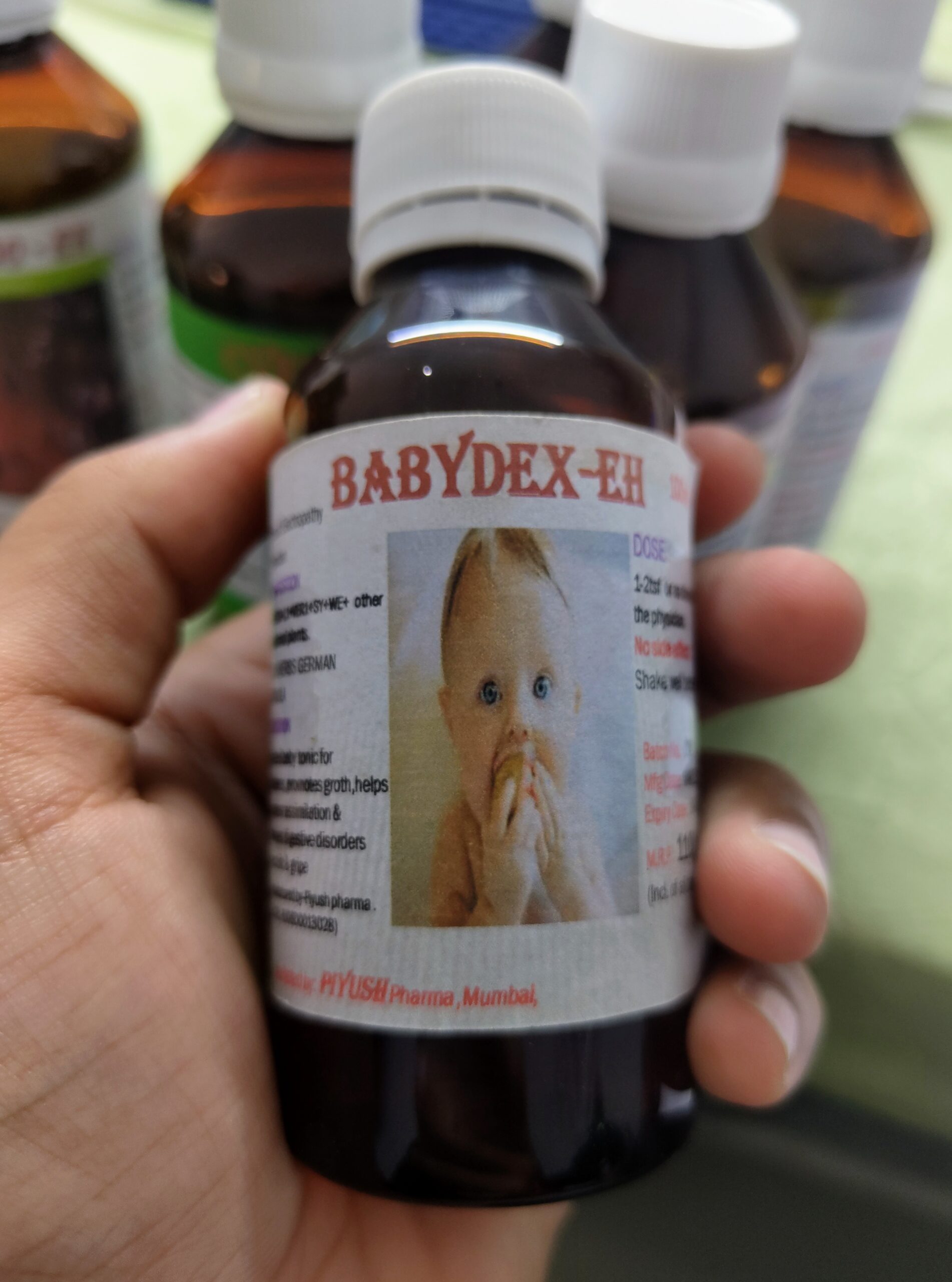 BABYDEX-EH SYRUP