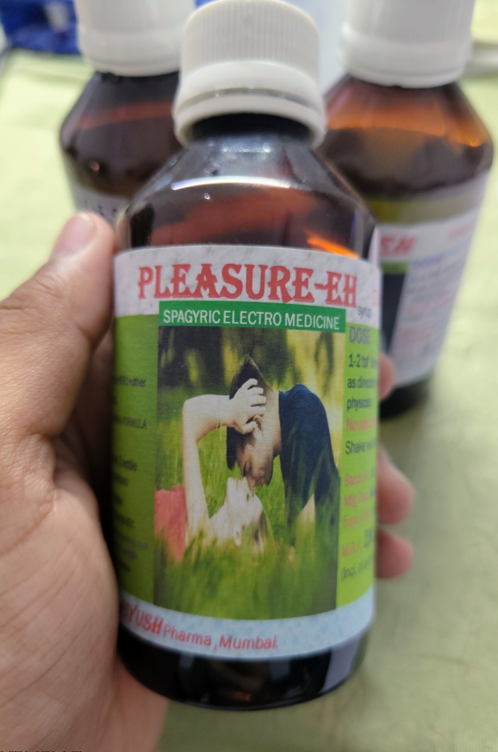 PLEASURE-EH SYRUP