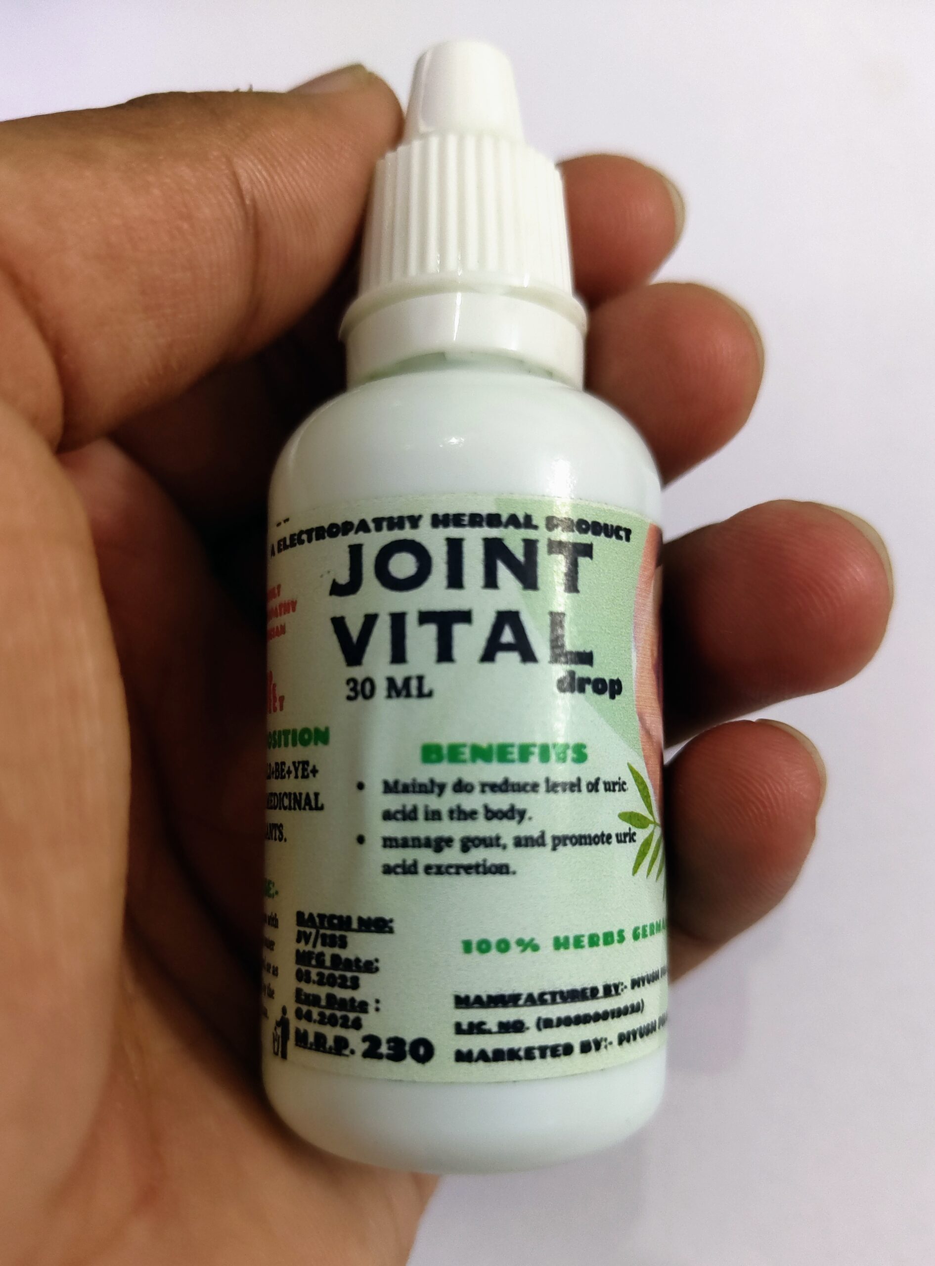 JOINT VITAL DROP