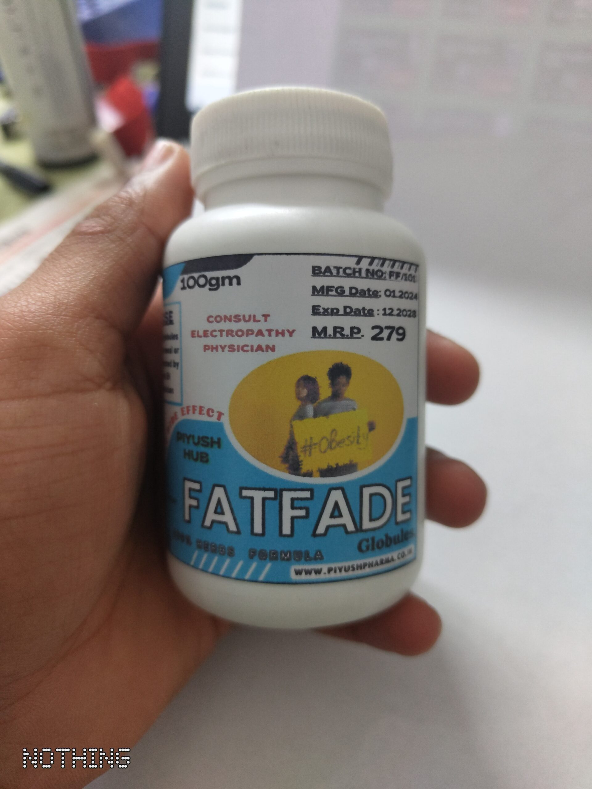 FATFADE globules 100gm